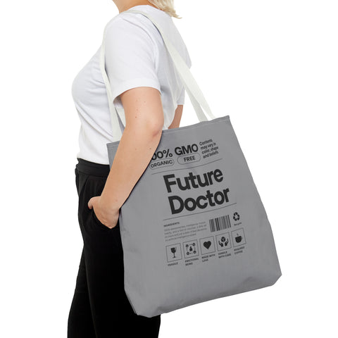 Copy of "Future Doctor" - Gray Tote Bag