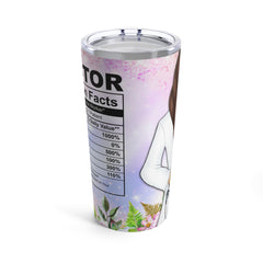 Doctor - Caucasian Female with Brown Hair - Tumbler 20oz