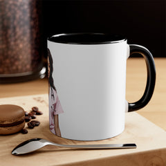 "Life Happens" Accent Coffee Mug, 11oz