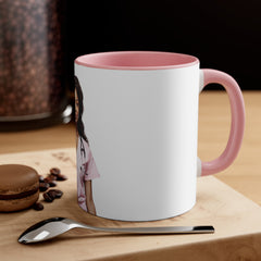 "Life Happens" Accent Coffee Mug, 11oz