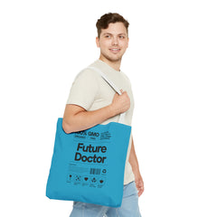 "Future Doctor" - Turquoise Tote Bag