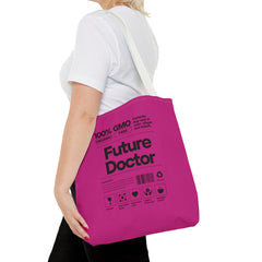 "Future Doctor" - Turquoise Tote Bag