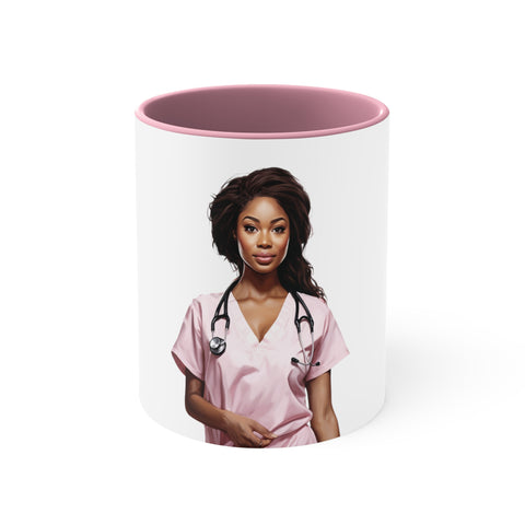 "Life Happens" Accent Coffee Mug, 11oz