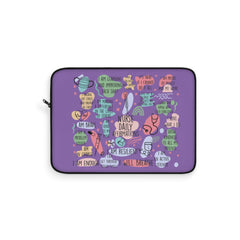 "Nurse Affirmations" Lavender Laptop Sleeve