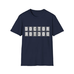 "Doctor Forward and Backward"  Unisex Softstyle T-Shirt