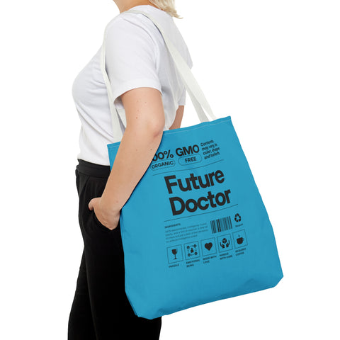"Future Doctor" - Turquoise Tote Bag