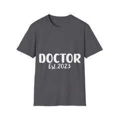 "Doctor Est. 2023"  -  Unisex Softstyle T-Shirt