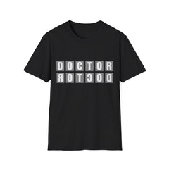 "Doctor Forward and Backward"  Unisex Softstyle T-Shirt