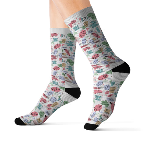 "Nurse Affirmation" Socks