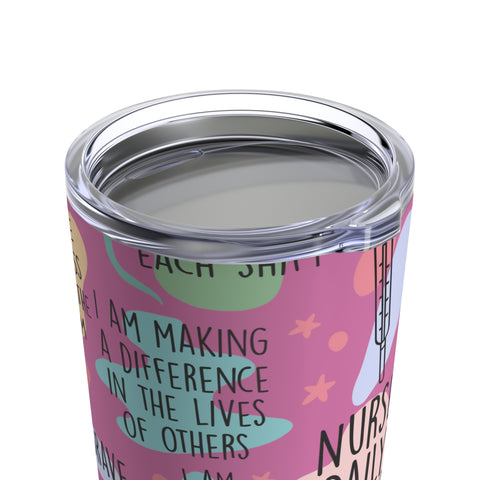 "Nurse Affirmations"  Tumbler 20oz