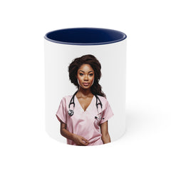 "Life Happens" Accent Coffee Mug, 11oz