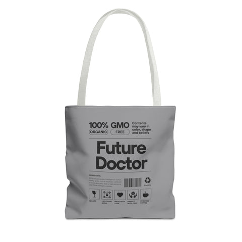 Copy of "Future Doctor" - Gray Tote Bag