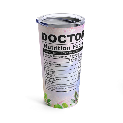 Doctor - Caucasian Female with Brown Hair - Tumbler 20oz