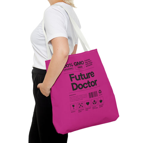 "Future Doctor" - Turquoise Tote Bag