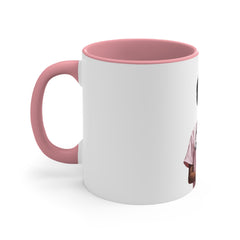 "Life Happens" Accent Coffee Mug, 11oz
